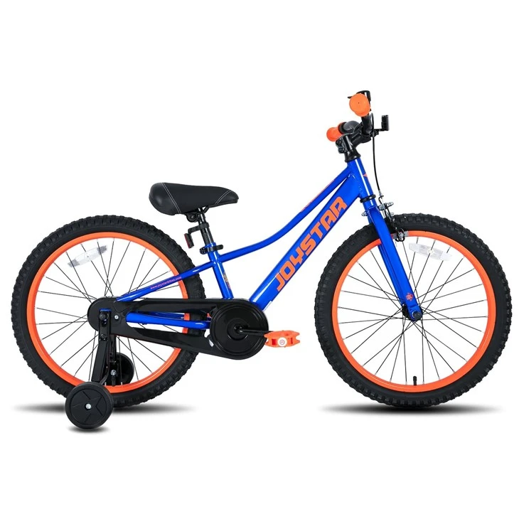 JOYSTAR 20 Inch Kids Bicycle Pink Single Speed Girl Mountain Bike For 7 8 9 Years Old With Training Wheels