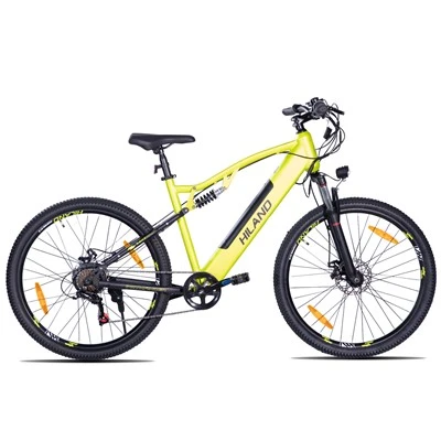 JOYKIE nowy projekt HILAND MTB elektryczny rower górski z pełnym zawieszeniem 36V 10.4ah 27.5 calowy hamulec tarczowy